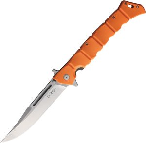CS20NQXORST.jpg Cold Steel Large Luzon Linerlock Orange - Satin Blade