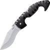 Cold Steel Spartan Lockback Plain - Black Griv-Ex