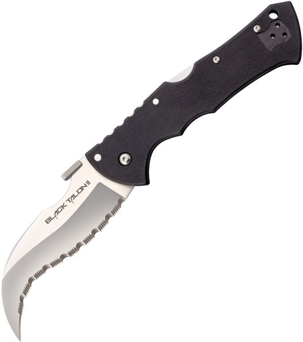 Cold Steel Black Talon II Lockback Serrated S35VN