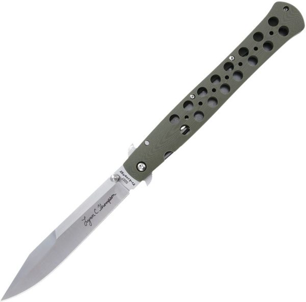 Cold Steel Ti-Lite Signature S35VN Linerlock - OD Green G10