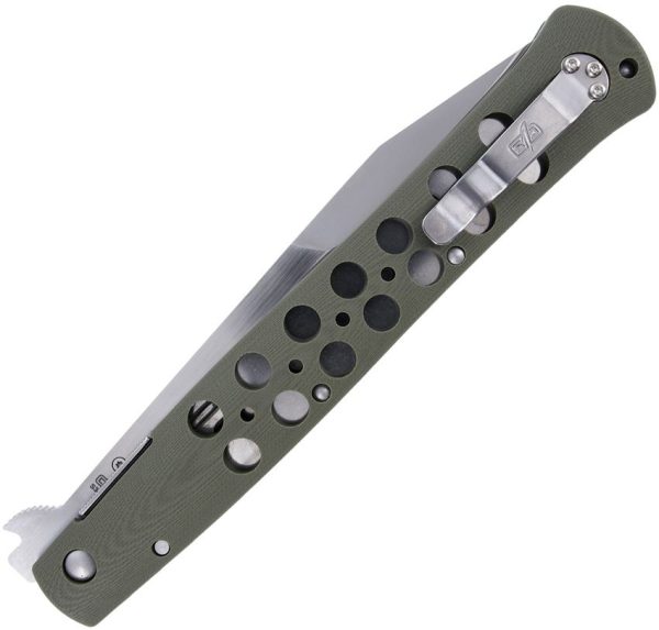 Cold Steel Ti-Lite Signature S35VN Linerlock - OD Green G10