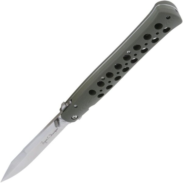 Cold Steel Ti-Lite Signature S35VN Linerlock - OD Green G10
