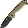 Cold Steel AD-10 Lockback Dark Earth G10 Folding Knife
