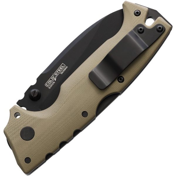 Cold Steel AD-10 Lockback Dark Earth G10 Folding Knife