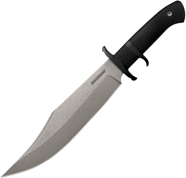 CS39LSWBA.jpg Cold Steel Marauder Bowie Stonewash AUS-8 Fixed Blade