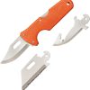 Cold Steel Click-N-Cut Hunter Lockback - Orange ABS