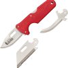 Cold Steel Click-N-Cut Hunter Lockback - Red ABS Handle