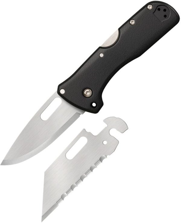 CS40BA.jpg Cold Steel Click-N-Cut Lockback - Black ABS Handle