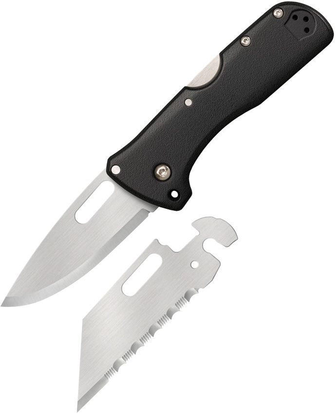 Cold Steel Click-N-Cut Lockback Folding Knife 420J2 2.5in Black