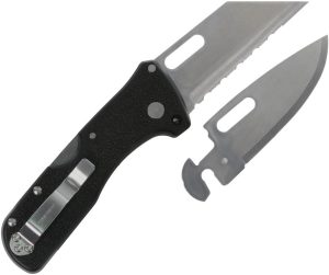 Cold Steel Click N Cut Lockback - Stonewash Drop Point