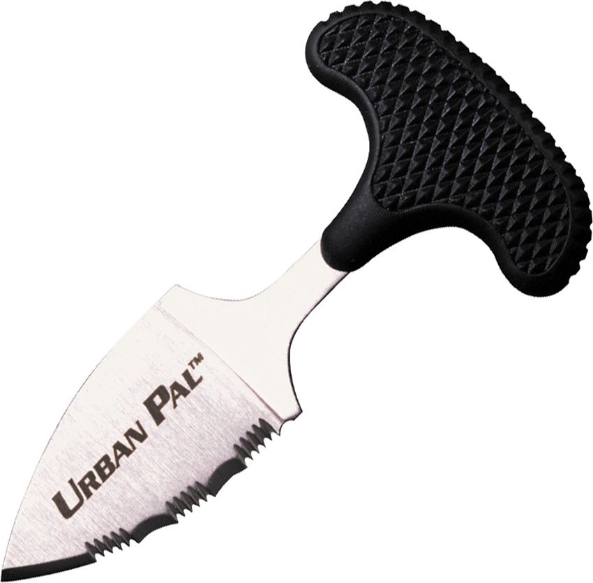 Cold Steel Urban Pal 1.5" AUS-8A Serrated Fixed Blade w/ Sheath