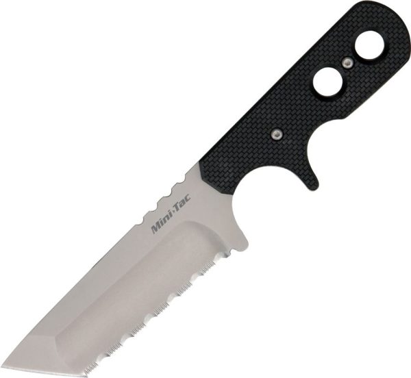 Cold Steel Mini Tac Tanto Serrated AUS-8A