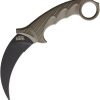 Cold Steel Steel Tiger Karambit Dark Earth