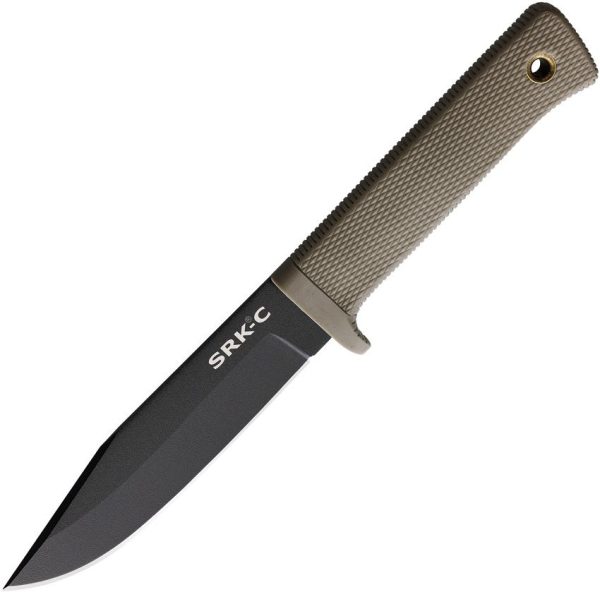 Cold Steel SRK Compact Dark Earth SK5 Fixed Blade