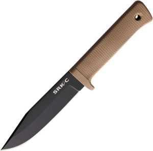 Cold Steel SRK Compact Desert Tan SK5 Fixed Blade