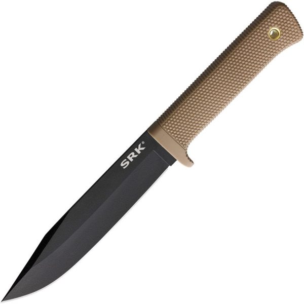 Cold Steel SRK Desert Tan SK5 Fixed Blade Knife