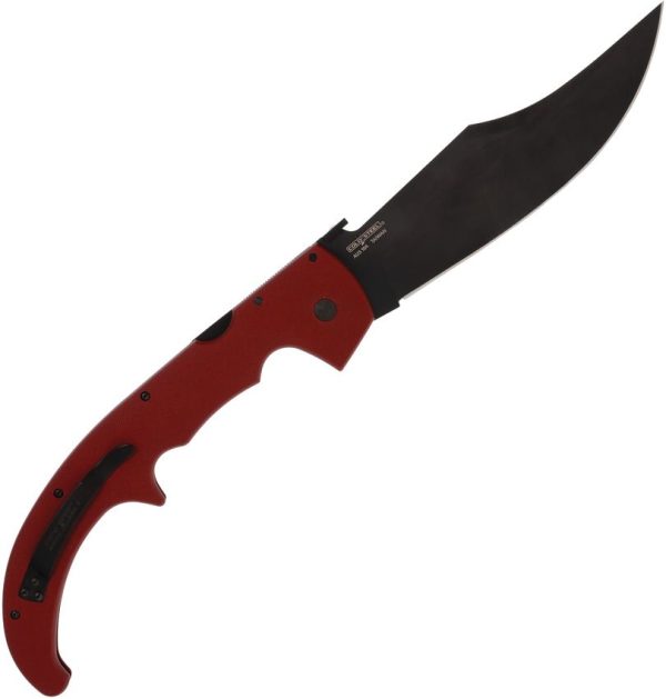 Cold Steel XL Espada Red G10 Black Blade