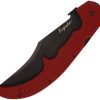 Cold Steel XL Espada Red G10 Black Blade