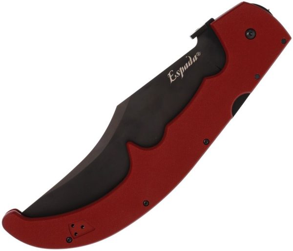 Cold Steel XL Espada Red G10 Black Blade