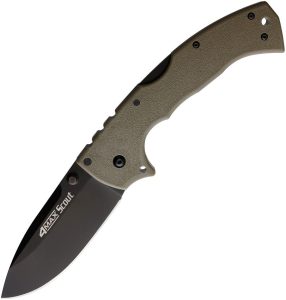CS62RQDEBK.jpg Cold Steel 4-Max Scout Dark Earth AUS-10A