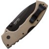 Cold Steel 4-Max Scout Desert Tan Black Blade