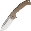 Cold Steel 4-Max Scout 4" Lockback Folding Knife Desert Tan