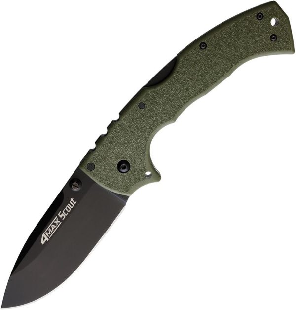 Cold Steel 4-Max Scout OD Green Black Blade