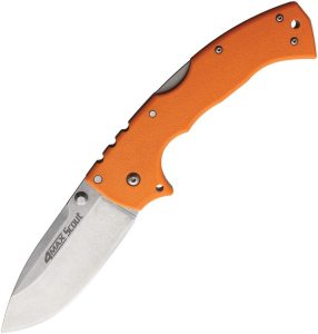CS62RQORSW.jpg Cold Steel 4-Max Scout Lockback - Orange Griv-Ex