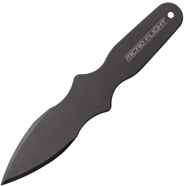 Cold Steel Micro Flight Throwing Knife - 3 inches Black Steel