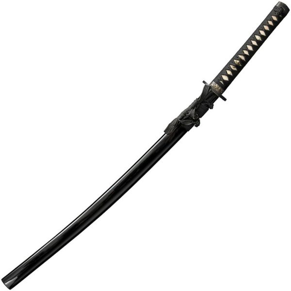 Cold Steel Gold Lion Katana - 30 inches Damascus High Polish