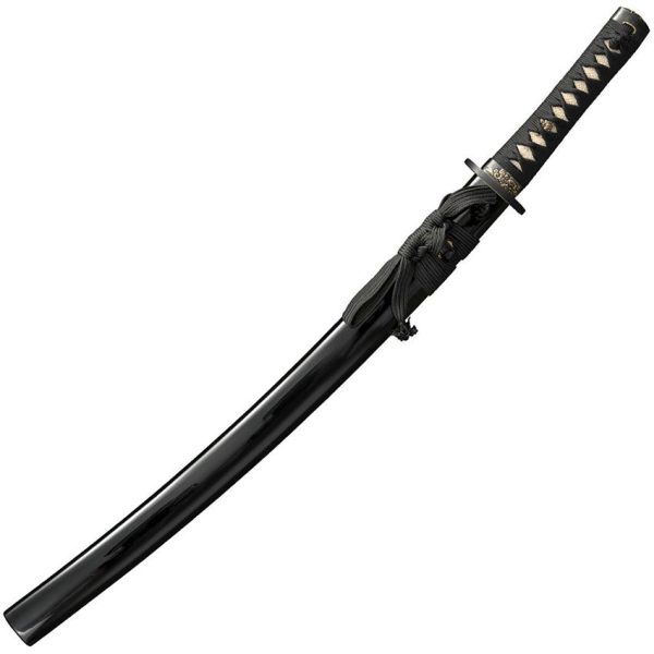 Cold Steel Gold Lion Wakizashi - 21 inches Damascus Steel
