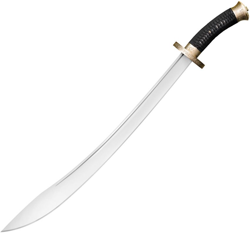 Cold Steel Willow Leaf Sword 26.63" 1055HC Steel Black