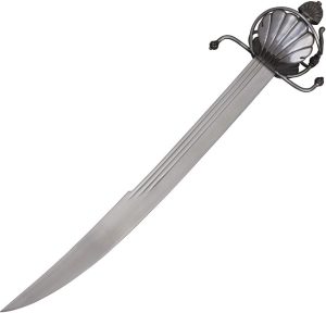 CS88CSY.jpg Cold Steel Pirate's Cutlass Stainless Steel