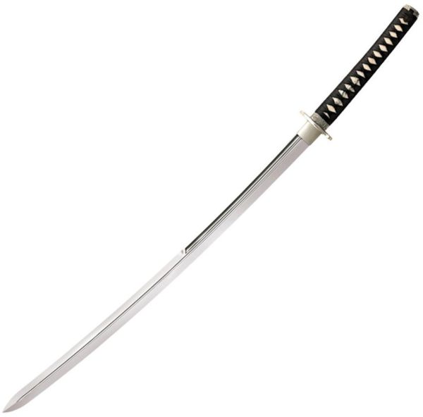 CS88DEC.jpg Cold Steel Double Edge Katana 28.75 inches Mirror Finish