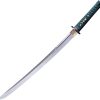 Cold Steel Dragonfly Wakizashi 1060 Steel - Green Wrapped