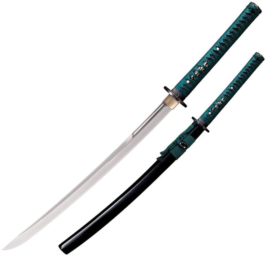 Cold Steel Dragonfly Wakizashi Long 22" 1060HC Steel Sword