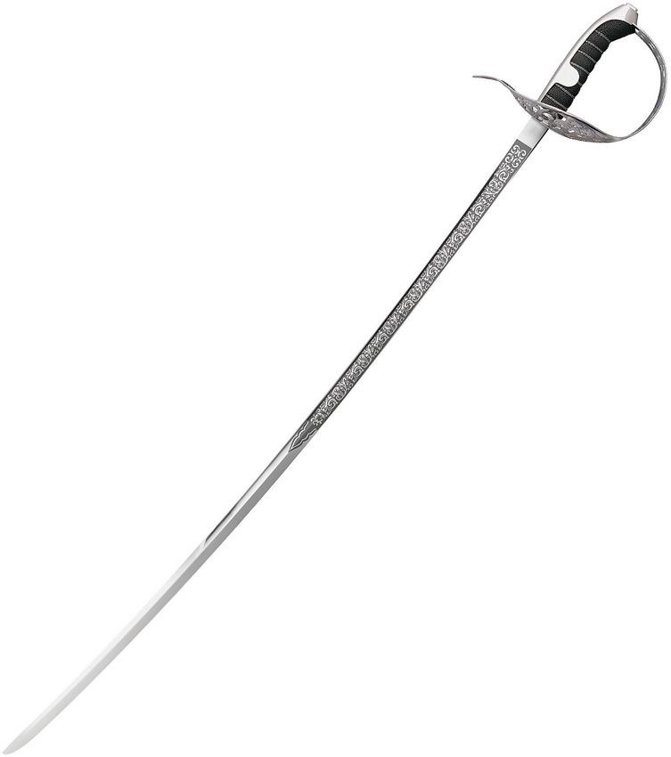 Cold Steel Italian Dueling Saber 32" 1055HC Steel Blade w/ Scabbard