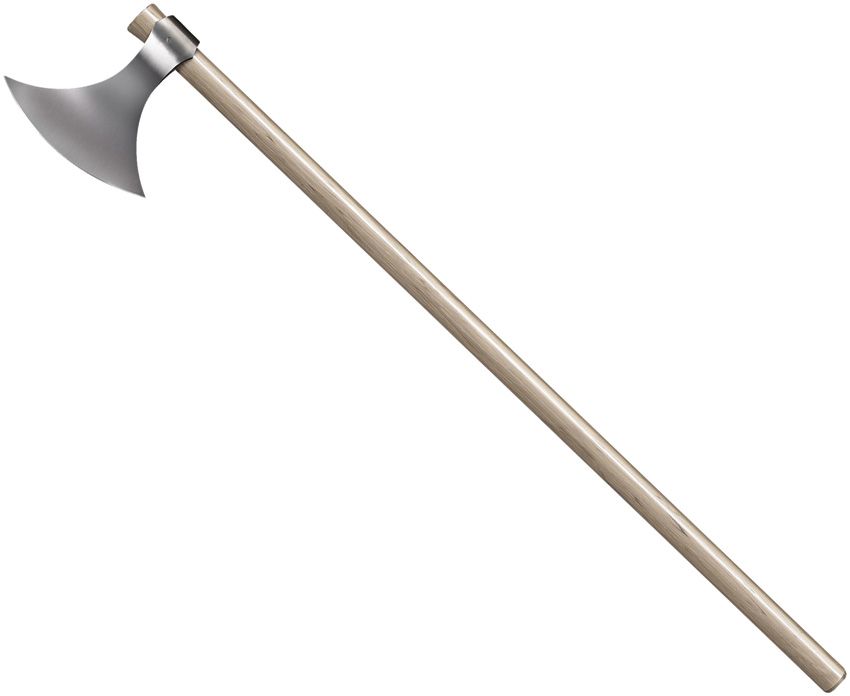 Cold Steel Viking Axe 1055 Carbon Steel 48" Overall w/ Hickory Handle