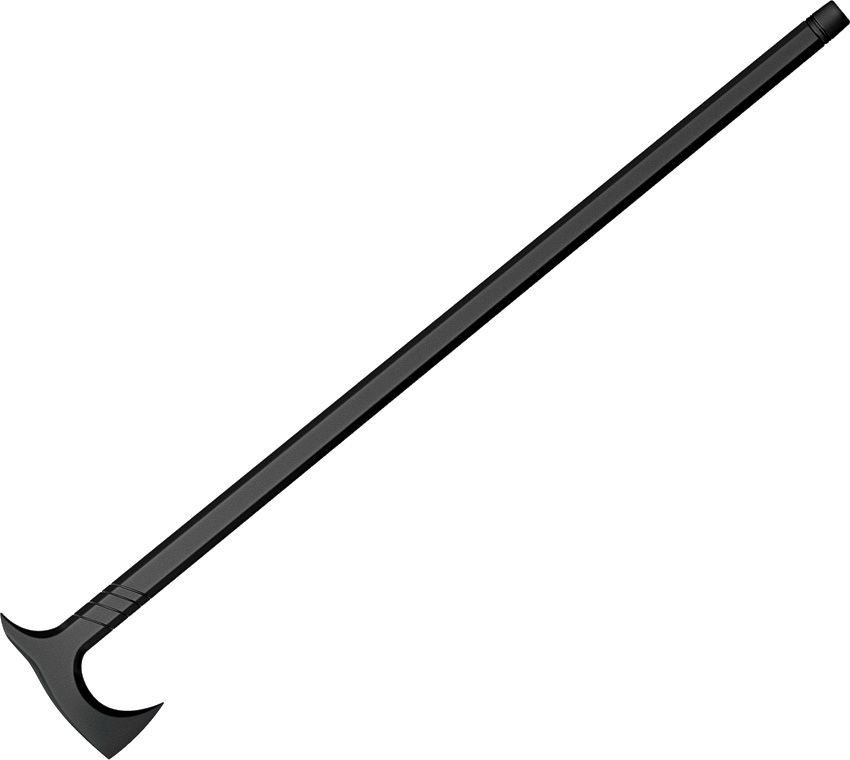 Cold Steel Axe Head Cane 38 Inch Black Polypropylene