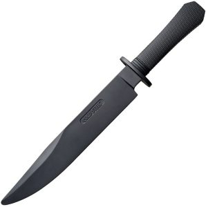 CS92R16CCB.jpg Cold Steel Laredo Bowie Trainer - Black Rubber