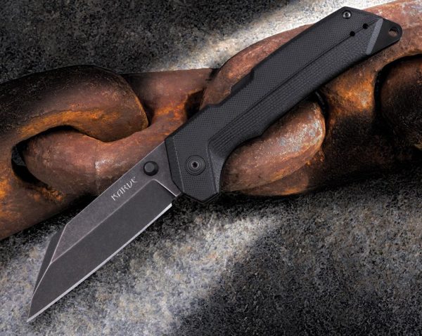 Cold Steel Karve Atlas Lock Seax Style Black