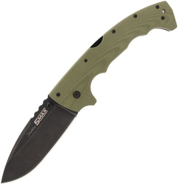 CSFL50MAX.jpg Cold Steel 5 Max Lockback S35VN OD Green