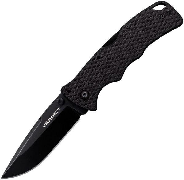 Cold Steel Verdict Lockback Black AUS-10A