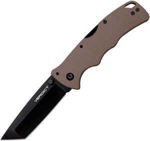 CSFLC3T10AFDE.jpg Cold Steel Verdict Lockback FDE Tanto