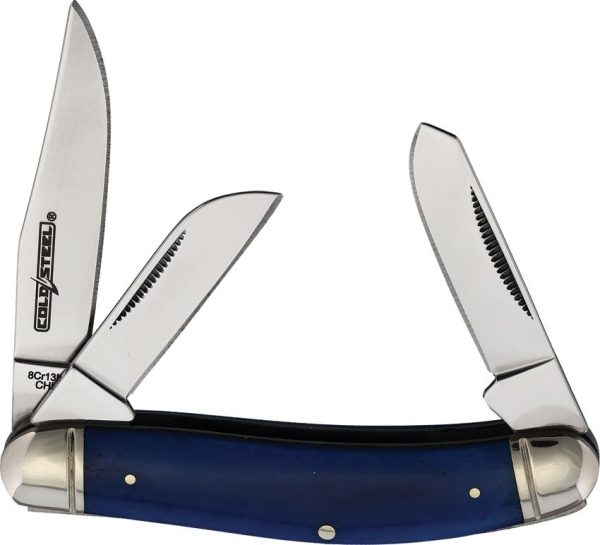 Cold Steel Gentleman's Stockman Blue Bone