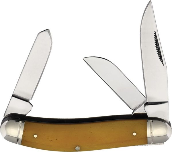 CSFLGSTKMY.jpg Cold Steel Gentleman's Stockman Yellow Bone Folder