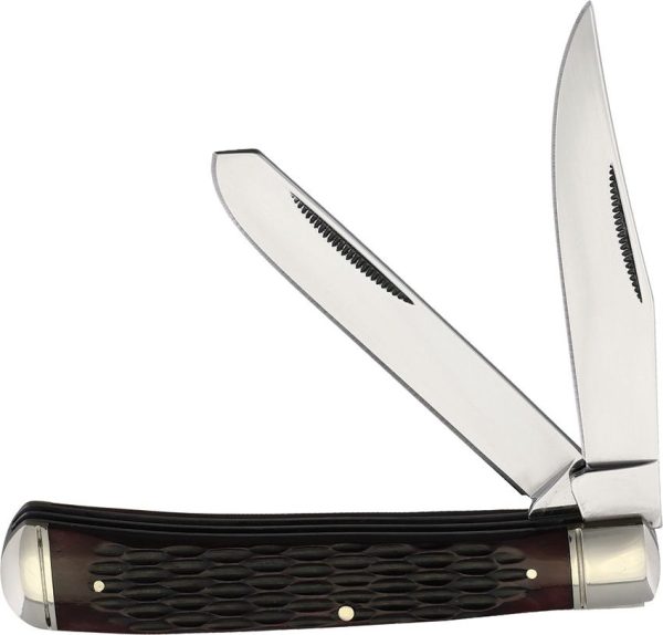 CSFLTRPRJ.jpg Cold Steel Trapper Brown Jigged Bone