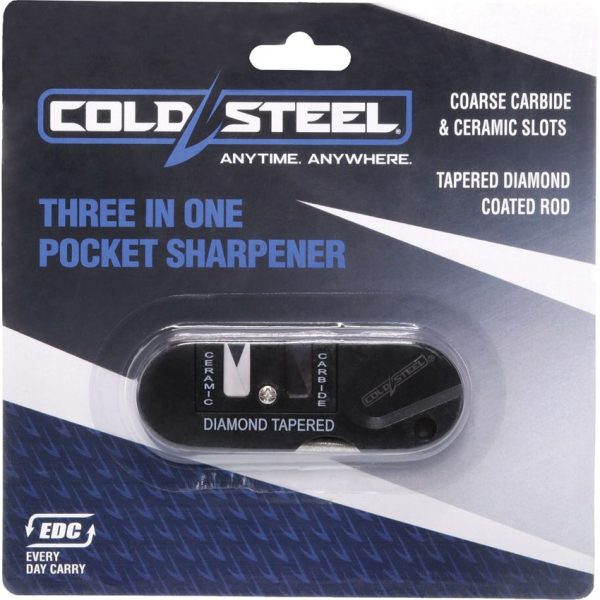 Cold Steel 3-in-1 Knife Sharpener - Diamond Rod