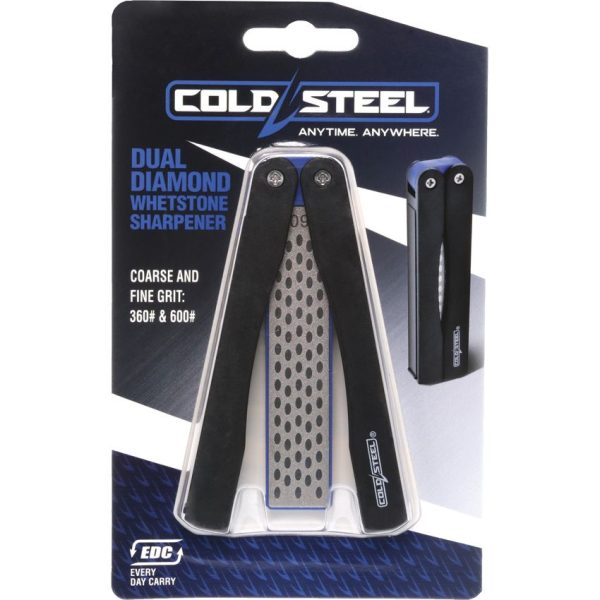 Cold Steel Double Sided Knife Sharpener - Diamond