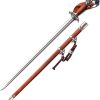 Cold Steel Chinese Gim Sword - 33.25in 1060HC Blade